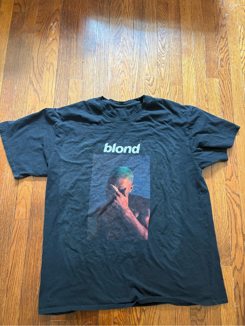 Blond Graphic Tee - Black Men’s Shirt XXL Vintage